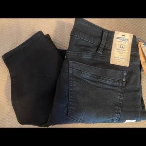 Silver Jeans Suki Ankle Skinny Black Jeans